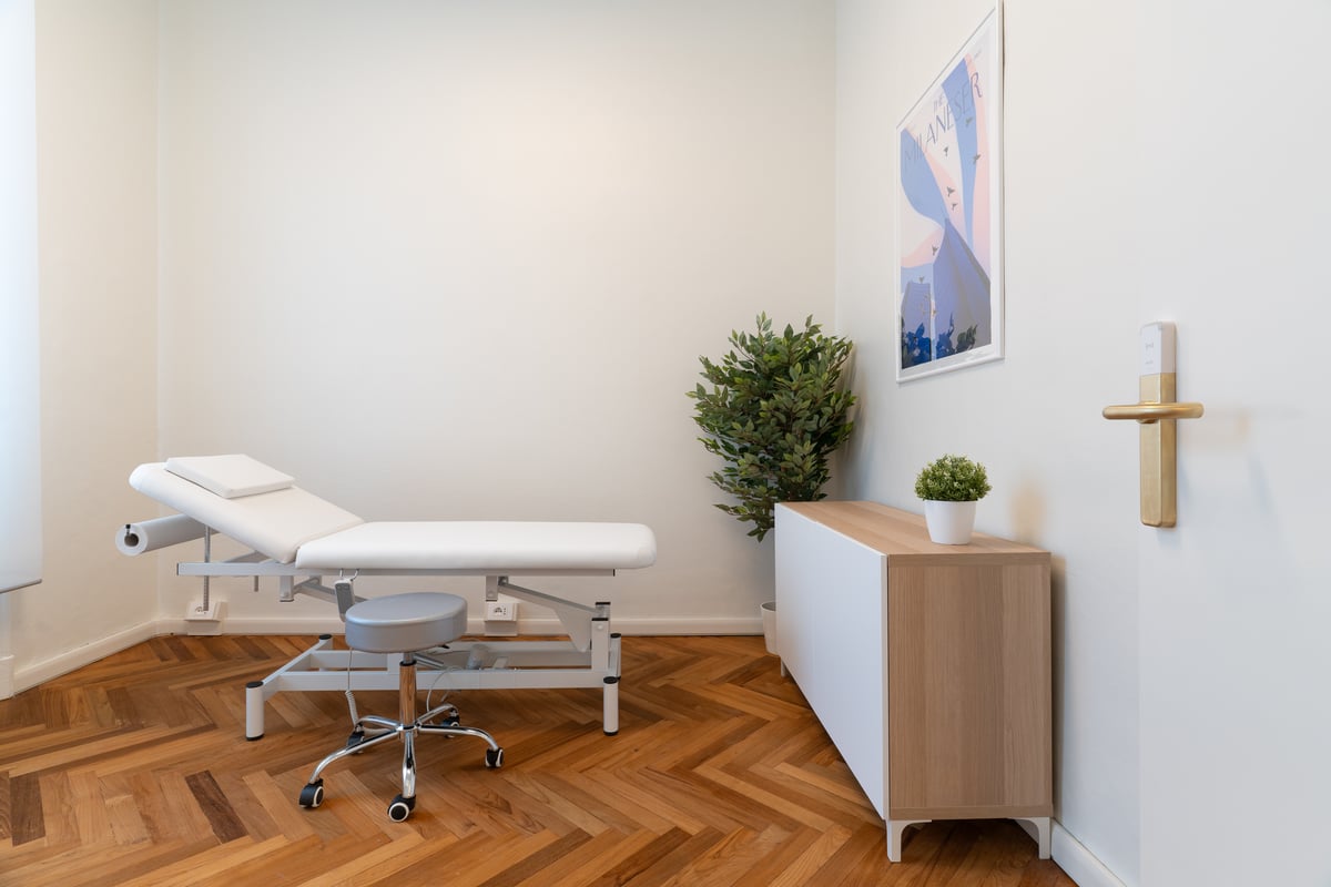 Studio olistico Spatium con lettino