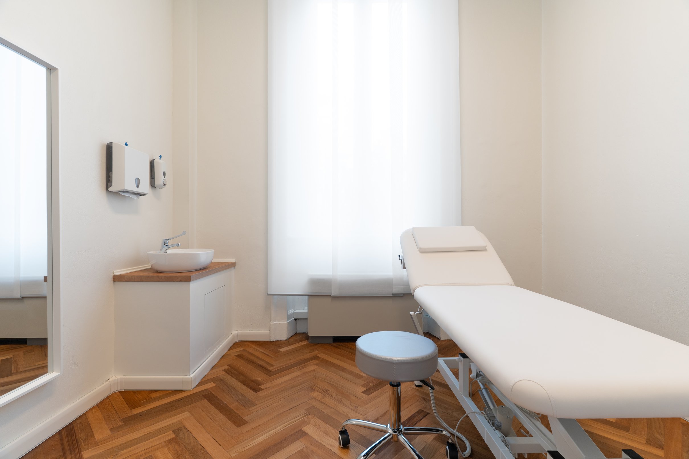 Dettaglio cabina estetica Spatium Corso Vercelli