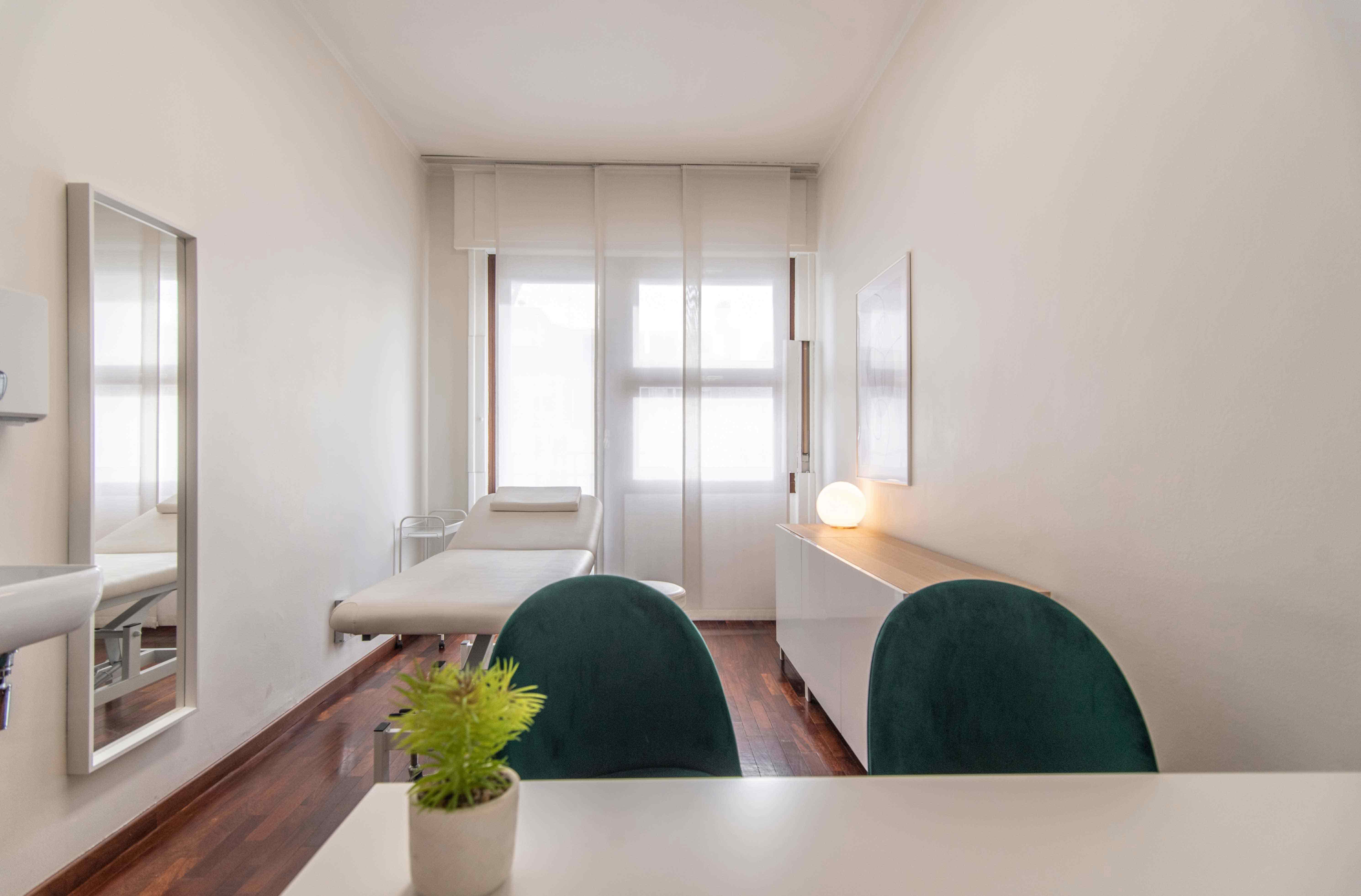 Studio medico Spatium con lettino